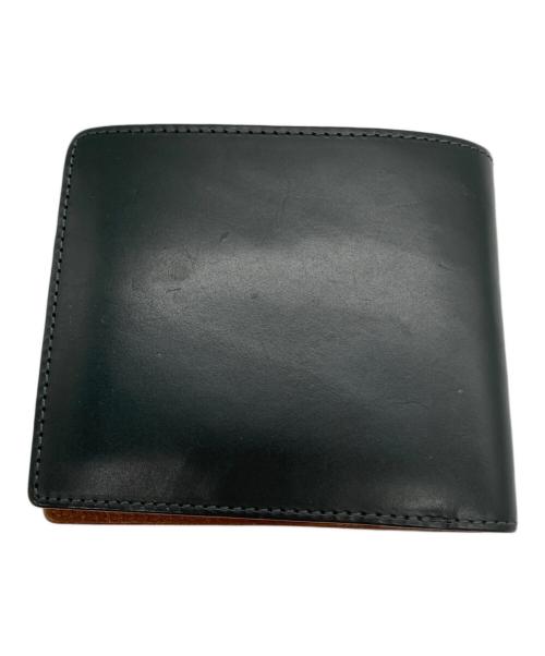 土屋鞄（ツチヤカバン）土屋鞄 (ツチヤカバン) 2つ折り財布 ブラックの古着・服飾アイテム