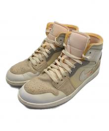 NIKE（ナイキ）の古着「Air Jordan 1 mid "Inside Out」｜ベージュ×ホワイト