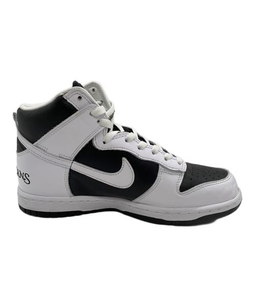 NIKE（ナイキ）NIKE (ナイキ) SUPREME (シュプリーム) Dunk High By Any Means ホワイト×ブラック サイズ:26の古着・服飾アイテム