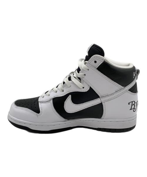 NIKE（ナイキ）NIKE (ナイキ) SUPREME (シュプリーム) Dunk High By Any Means ホワイト×ブラック サイズ:26の古着・服飾アイテム