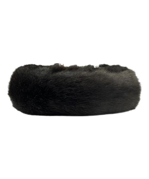 SONIA RYKIEL（ソニア リキエル）SONIA RYKIEL (ソニア リキエル) フェイクファーミニバッグ ブラックの古着・服飾アイテム