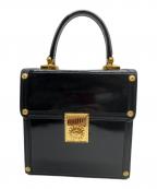 GIANNI VERSACEジャンニ・ヴェルサーチ）の古着「バニティバッグ」｜ブラック