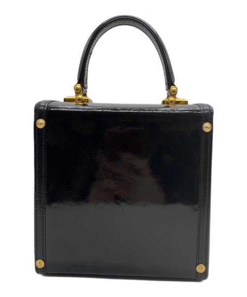 GIANNI VERSACE（ジャンニ・ヴェルサーチ）GIANNI VERSACE (ジャンニ・ヴェルサーチ) バニティバッグ ブラックの古着・服飾アイテム