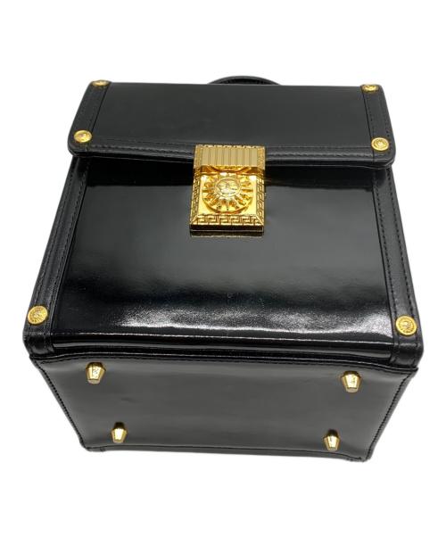 GIANNI VERSACE（ジャンニ・ヴェルサーチ）GIANNI VERSACE (ジャンニ・ヴェルサーチ) バニティバッグ ブラックの古着・服飾アイテム