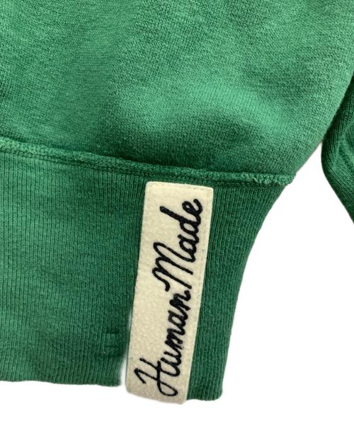 HUMAN MADE（ヒューマンメイド）HUMAN MADE (ヒューマンメイド) スウェット グリーン サイズ:XLの古着・服飾アイテム