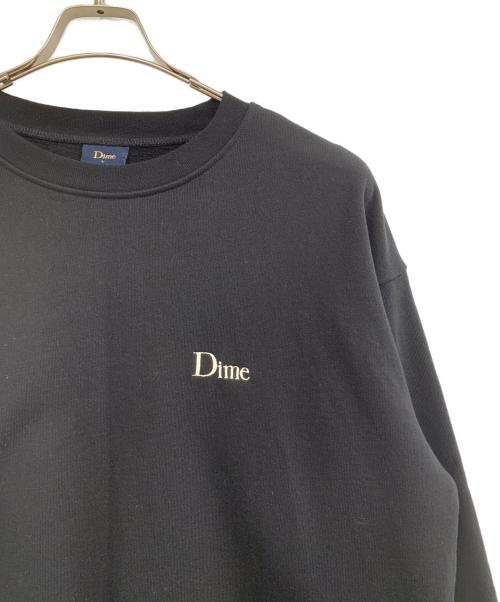 Dime（ダイム）Dime (ダイム) スモールロゴスウェット ブラック サイズ:Lの古着・服飾アイテム