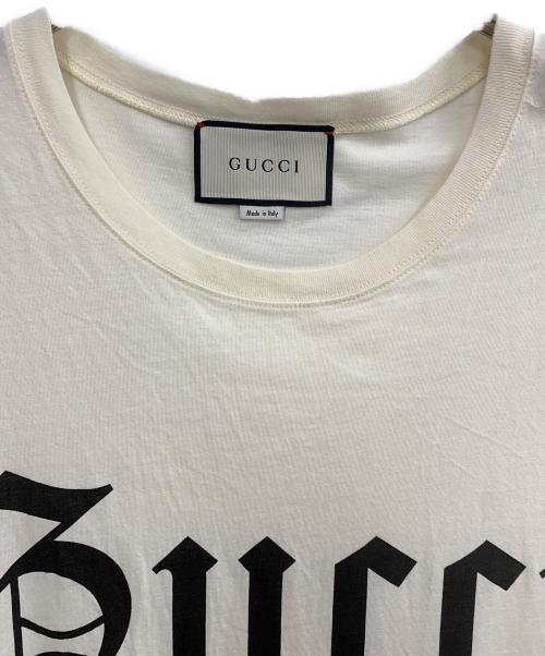 GUCCI（グッチ）GUCCI (グッチ) 半袖カットソー アイボリー サイズ:Mの古着・服飾アイテム