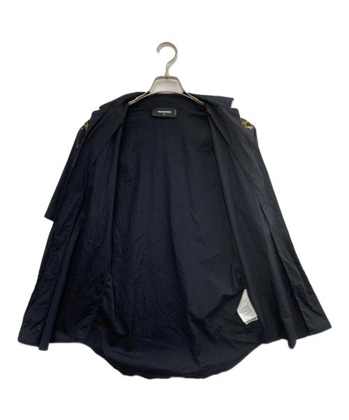 DSQUARED2（ディースクエアード）DSQUARED2 (ディースクエアード) 半袖シャツ ブラック サイズ:44の古着・服飾アイテム