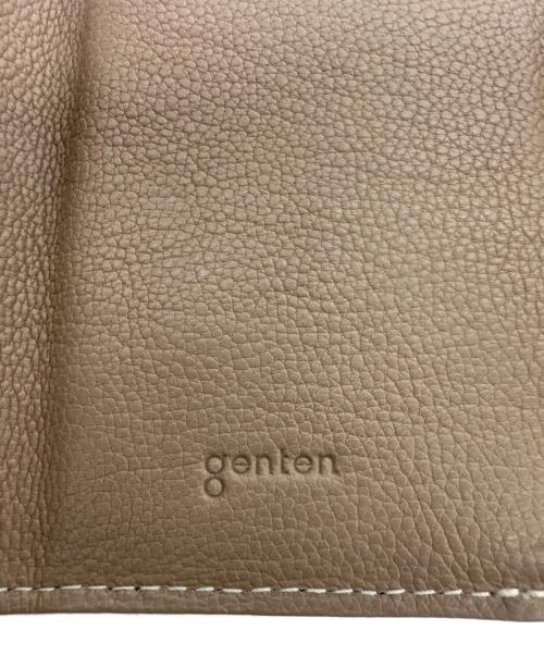 genten（ゲンテン）genten (ゲンテン) 3つ折り財布 ベージュの古着・服飾アイテム