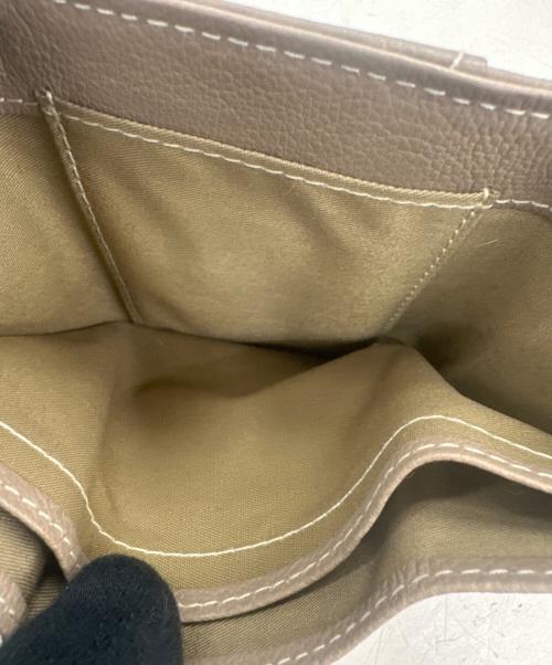 genten（ゲンテン）genten (ゲンテン) 3つ折り財布 ベージュの古着・服飾アイテム