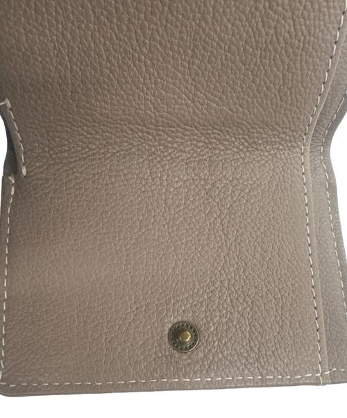 genten（ゲンテン）genten (ゲンテン) 3つ折り財布 ベージュの古着・服飾アイテム