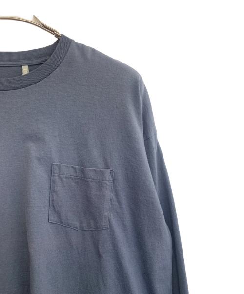 KAPTAIN SUNSHINE（キャプテンサンシャイン）KAPTAIN SUNSHINE (キャプテンサンシャイン) 長袖カットソー ネイビー サイズ:SIZE42の古着・服飾アイテム