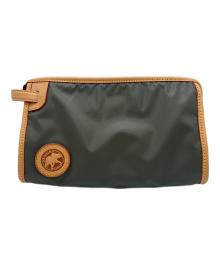 HUNTING WORLD（ハンティングワールド）の古着「ハンドポーチ」｜カーキ