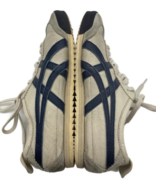 Onitsuka Tiger（オニツカタイガー）Onitsuka Tiger (オニツカタイガー) ローカットスニーカー ホワイト×ブルー サイズ:26の古着・服飾アイテム