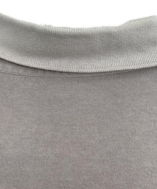 STONE ISLAND（ストーンアイランド）STONE ISLAND (ストーンアイランド) ポロシャツ ライトグレー サイズ:Lの古着・服飾アイテム