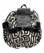 FENDI×MARC JACOBSフェンディ×マークジェイコブズ）の古着「リュック」｜アイボリー×ブラック