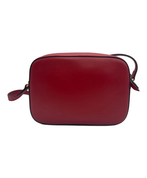 GUCCI（グッチ）GUCCI (グッチ) ショルダーバッグ ウェビングビー レッドの古着・服飾アイテム