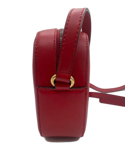 GUCCI（グッチ）GUCCI (グッチ) ショルダーバッグ ウェビングビー レッドの古着・服飾アイテム