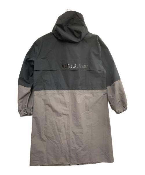 MONCLER（モンクレール）MONCLER (モンクレール) FRAGMENT DESIGN (フラグメントデザイン) NEMBUS ゴアテックスコート ブラック×グレー サイズ:1の古着・服飾アイテム