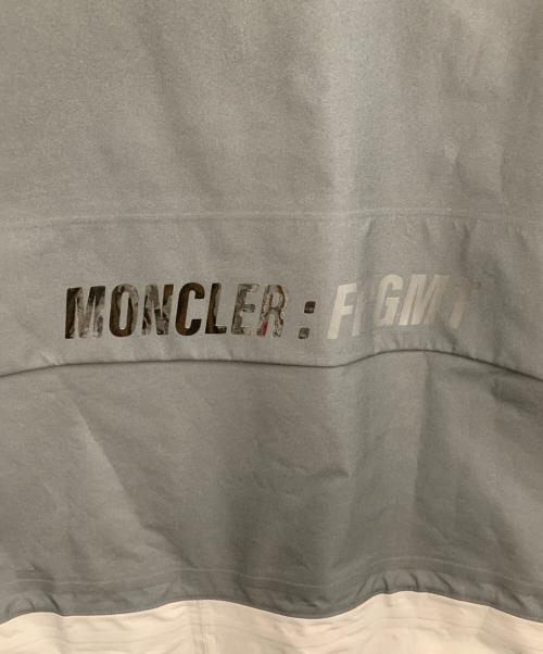 MONCLER（モンクレール）MONCLER (モンクレール) FRAGMENT DESIGN (フラグメントデザイン) NEMBUS ゴアテックスコート ブラック×グレー サイズ:1の古着・服飾アイテム
