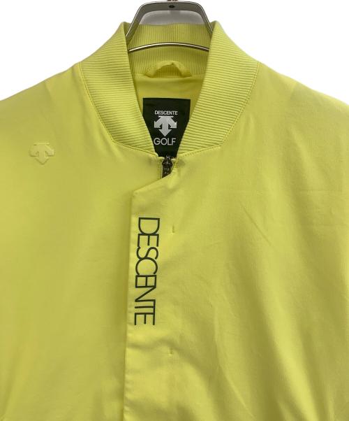 DECENT（デサント）DECENT (デサント) ゴルフウェア(トップス) イエロー サイズ:Mの古着・服飾アイテム