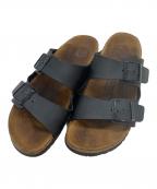 BIRKENSTOCKビルケンシュトック）の古着「レザーサンダル」｜ブラック