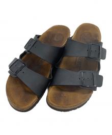 BIRKENSTOCK（ビルケンシュトック）の古着「レザーサンダル」｜ブラック
