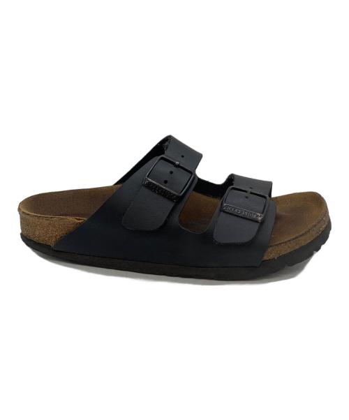 BIRKENSTOCK（ビルケンシュトック）BIRKENSTOCK (ビルケンシュトック) レザーサンダル ブラック サイズ:SIZE23cmの古着・服飾アイテム