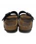 中古・古着 BIRKENSTOCK (ビルケンシュトック) レザーサンダル ブラック サイズ:SIZE23cm：5000円