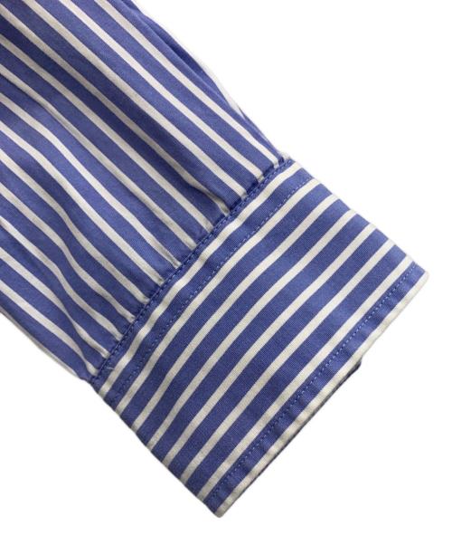 MSGM（エムエスジーエム）MSGM (エムエスジーエム) 長袖シャツ ホワイト×ブルー サイズ:41の古着・服飾アイテム