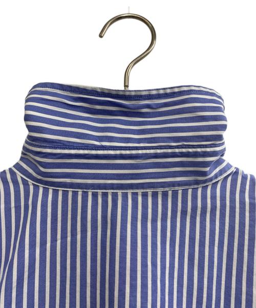 MSGM（エムエスジーエム）MSGM (エムエスジーエム) 長袖シャツ ホワイト×ブルー サイズ:41の古着・服飾アイテム