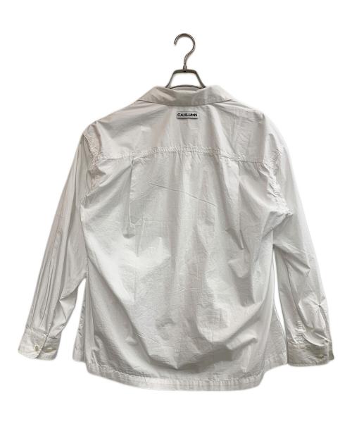CAHLUMN（カウラム）CAHLUMN (カウラム) 長袖シャツ ホワイト サイズ:Mの古着・服飾アイテム