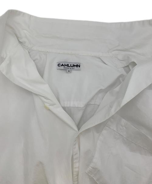 CAHLUMN（カウラム）CAHLUMN (カウラム) 長袖シャツ ホワイト サイズ:Mの古着・服飾アイテム