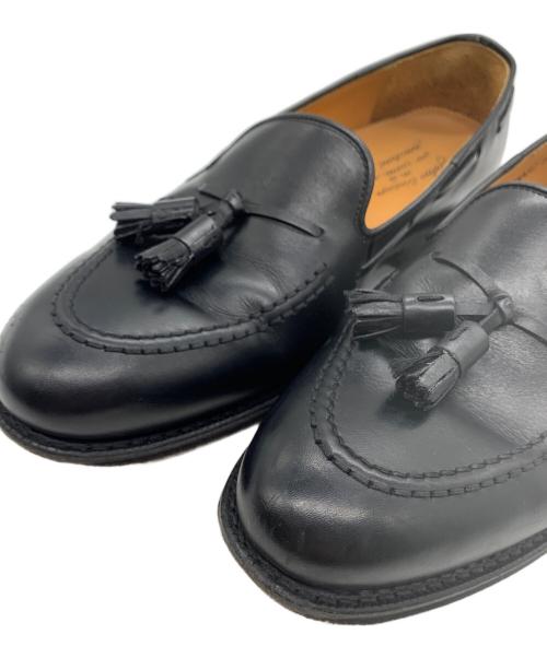 Jalan Sriwijaya（ジャランスリウァヤ）Jalan Sriwijaya (ジャランスリウァヤ) タッセルローファー ブラック サイズ:39の古着・服飾アイテム