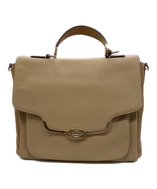 COACH（コーチ）COACH (コーチ) 2WAYショルダーバッグ ベージュの古着・服飾アイテム