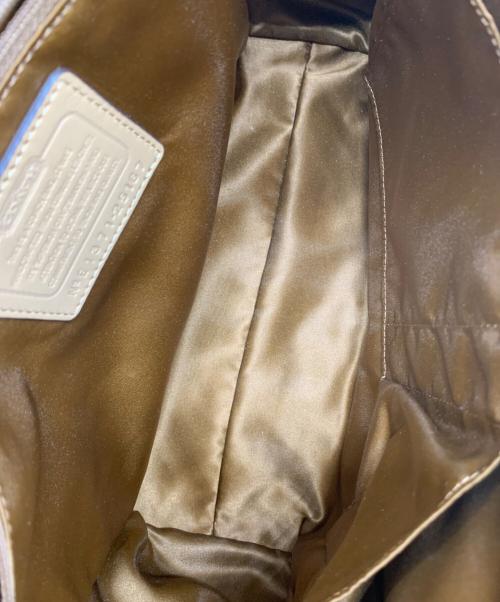 COACH（コーチ）COACH (コーチ) 2WAYショルダーバッグ ベージュの古着・服飾アイテム