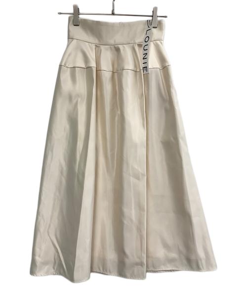 LOUNIE（ルーニー）LOUNIE (ルーニー) フレアスカート アイボリー サイズ:36の古着・服飾アイテム