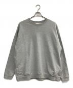 Snow peakスノーピーク）の古着「RECYCLED COTTON SWEAT CREWNECK」｜グレー