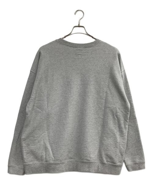 Snow peak（スノーピーク）Snow peak (スノーピーク) RECYCLED COTTON SWEAT CREWNECK グレー サイズ:Lの古着・服飾アイテム