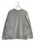 Snow peak (スノーピーク) RECYCLED COTTON SWEAT CREWNECK グレー サイズ:L：6000円