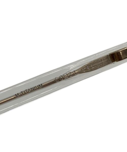 金子眼鏡（カネコガンキョウ）金子眼鏡 (カネコガンキョウ) サングラス ホワイトの古着・服飾アイテム