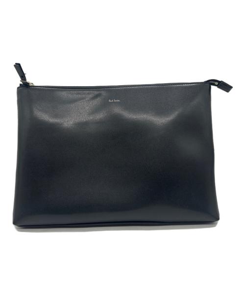 PAUL SMITH（ポールスミス）PAUL SMITH (ポールスミス) クラッチバッグ ブラックの古着・服飾アイテム