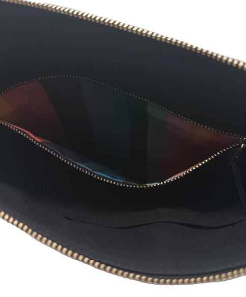 PAUL SMITH（ポールスミス）PAUL SMITH (ポールスミス) クラッチバッグ ブラックの古着・服飾アイテム