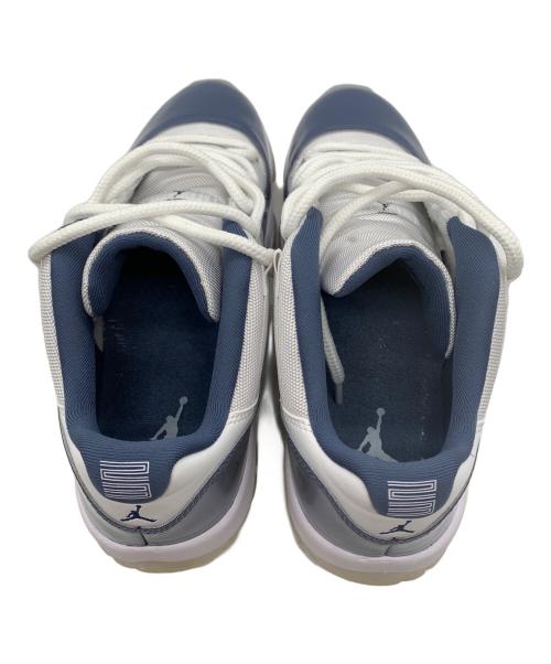 NIKE（ナイキ）NIKE (ナイキ) AIR JORDAN 11 RETRO LOW ネイビー×ホワイト サイズ:28.5の古着・服飾アイテム