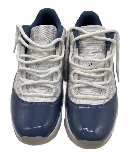 NIKE（ナイキ）NIKE (ナイキ) AIR JORDAN 11 RETRO LOW ネイビー×ホワイト サイズ:28.5の古着・服飾アイテム