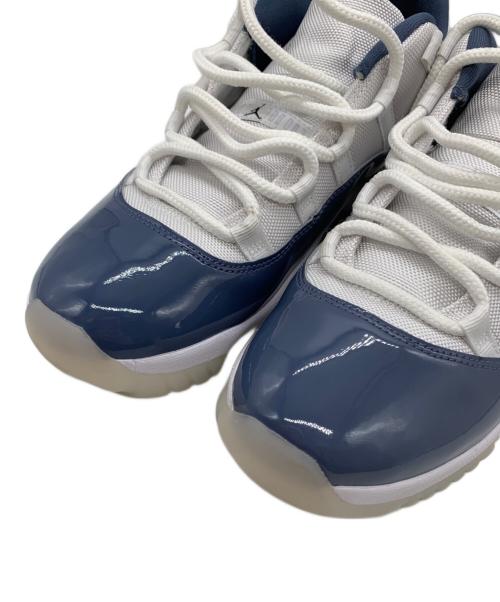 NIKE（ナイキ）NIKE (ナイキ) AIR JORDAN 11 RETRO LOW ネイビー×ホワイト サイズ:28.5の古着・服飾アイテム