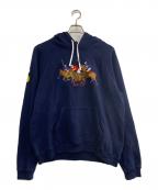 POLO RALPH LAURENポロ・ラルフローレン）の古着「プルオーバーパーカー」｜ネイビー