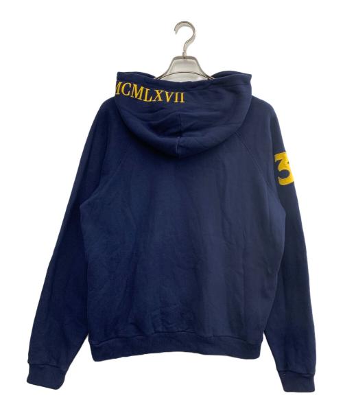 POLO RALPH LAUREN（ポロ・ラルフローレン）POLO RALPH LAUREN (ポロ・ラルフローレン) プルオーバーパーカー ネイビー サイズ:XLの古着・服飾アイテム