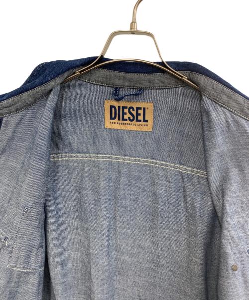 DIESEL（ディーゼル）DIESEL (ディーゼル) デニムジャケット ネイビー サイズ:Lの古着・服飾アイテム