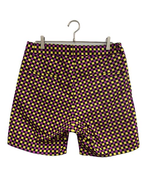 WIND AND SEA（ウィンダンシー）WIND AND SEA (ウィンダンシー) ショートパンツ イエロー×ブラック×ピンク サイズ:Lの古着・服飾アイテム